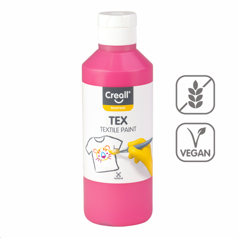 Barvy na textil CREALL 250ml růžová